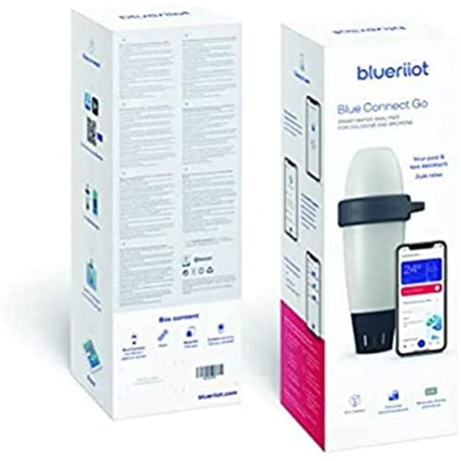 RRP £218.00 Blue Connect Go Smart Water Analyzer for Swimming Pools or Chlorine and Bromine Spas B