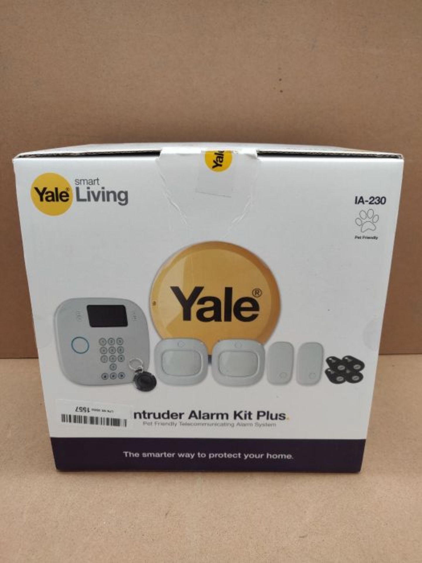 RRP £249.00 Yale IA-230 Intruder Alarm Plus Kit, Phone Call Alerts, 11 Piece Kit, Pet Friendly PIR - Image 2 of 3