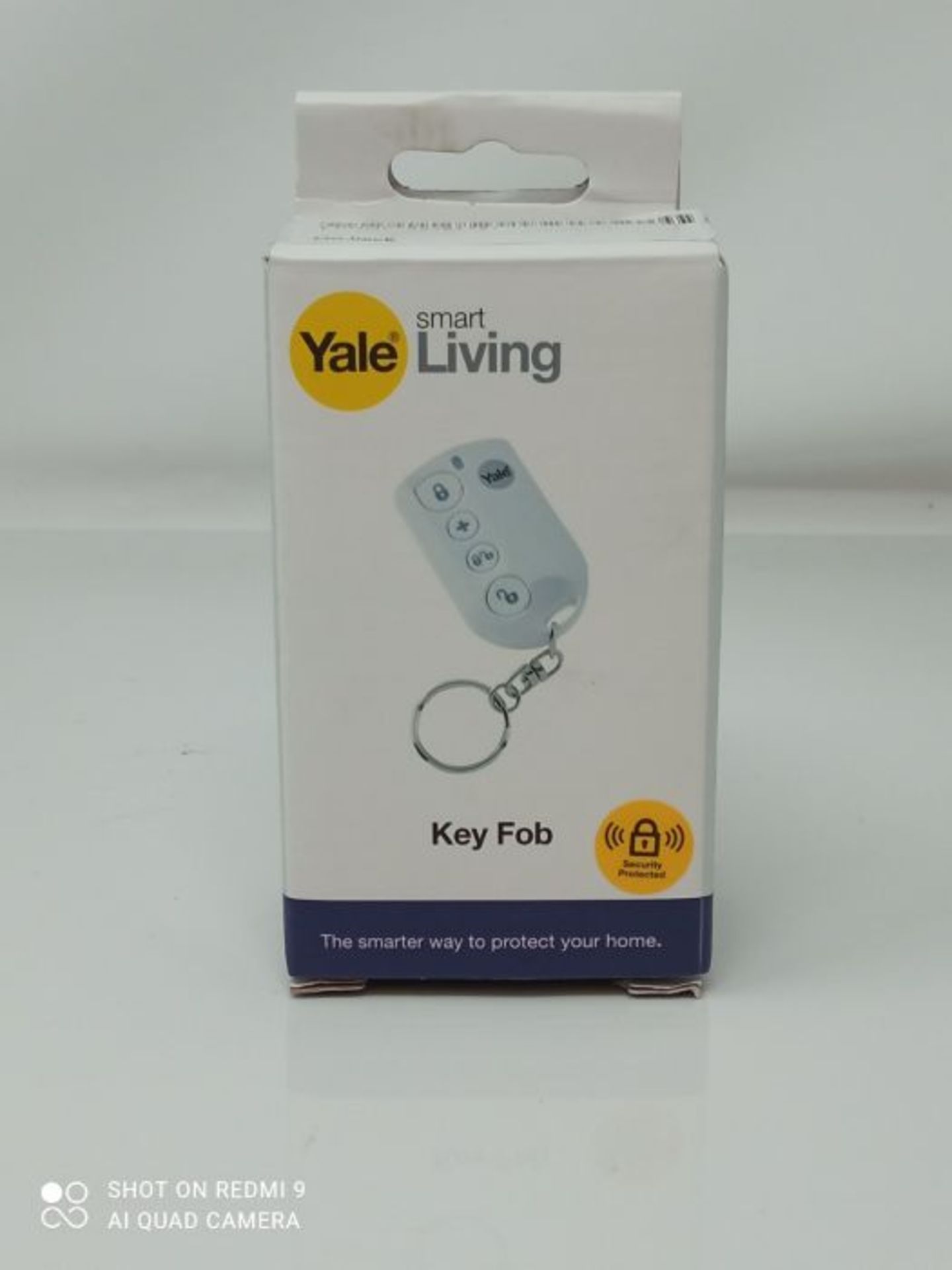 Yale EF-KF Easy Fit Alarm Remote Keyfob, White, DIY Friendly, Accessory for SR & EF Al - Image 3 of 3