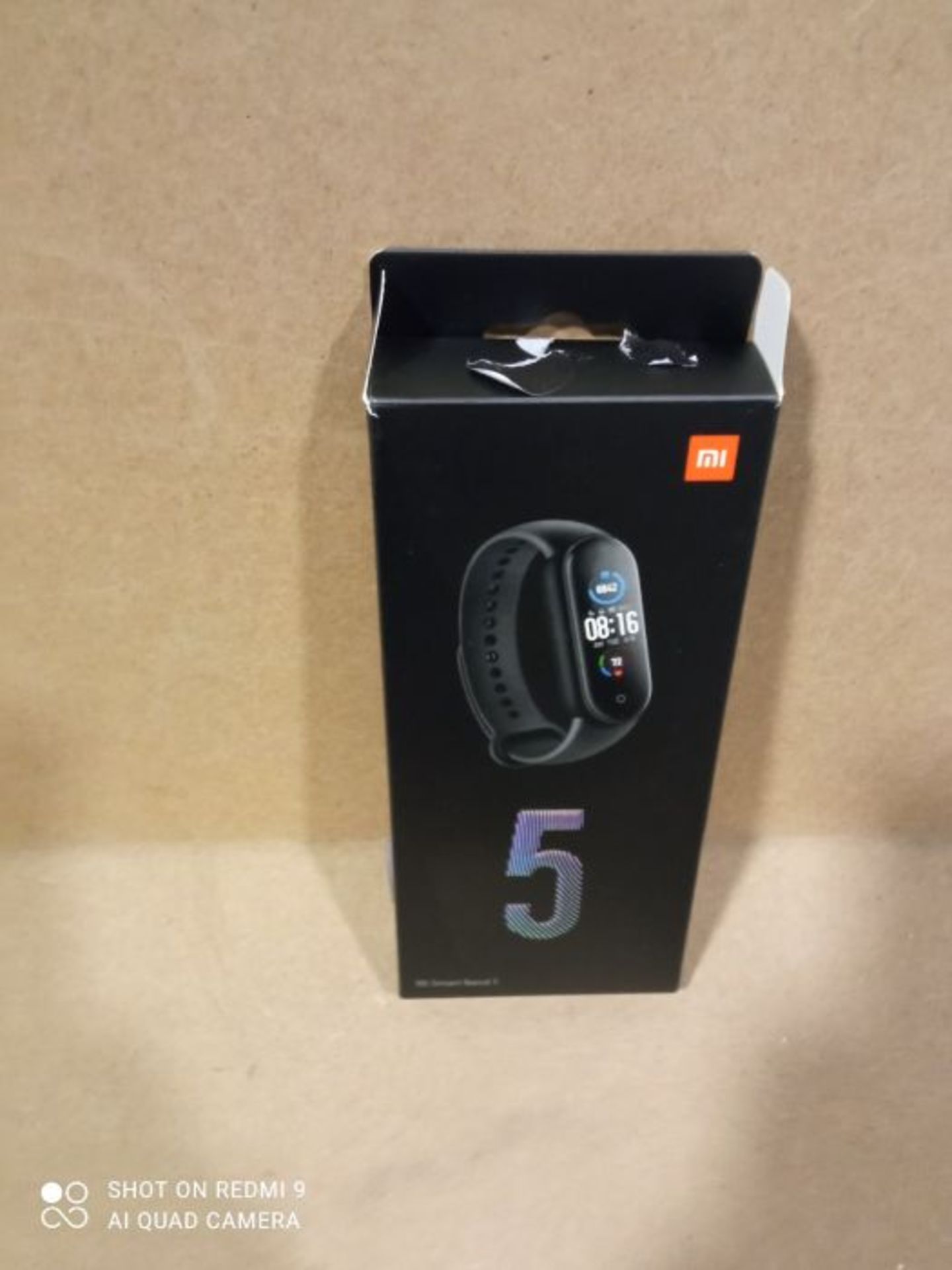 Xiaomi Mi Band 5 Black Health and Fitness Tracker, Upto 14 Days Battery, Heart Rate Mo - Image 2 of 3