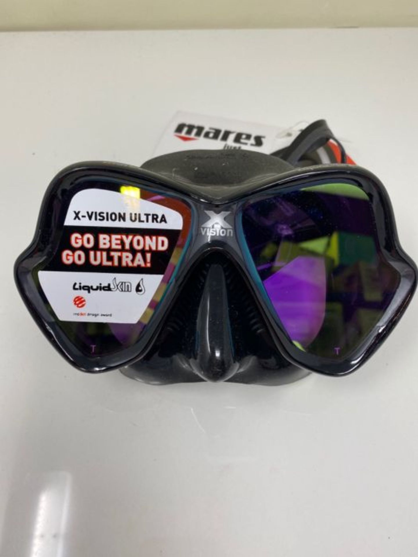 Mares Unisex's Mask X-Vision Ultra LS Diving Googles Grey Black, Size BX GOGRKGRK - Image 3 of 3