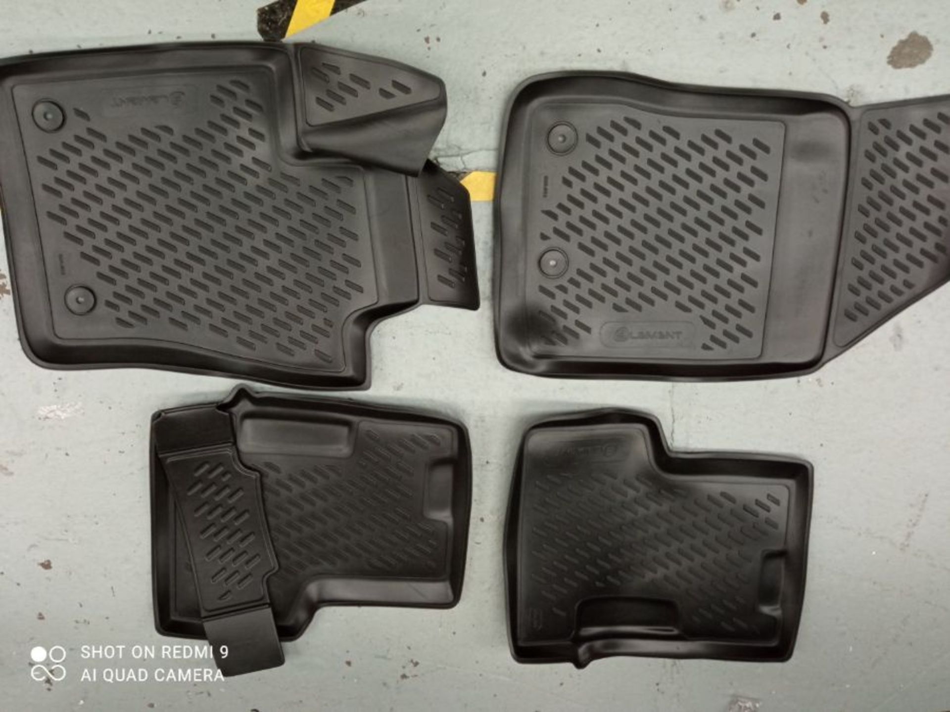 Element EXP.CARJEP00013 3D Custom Fit Premium Anti-Slip Rubber Mats Floor Mats Jeep Re - Image 2 of 2