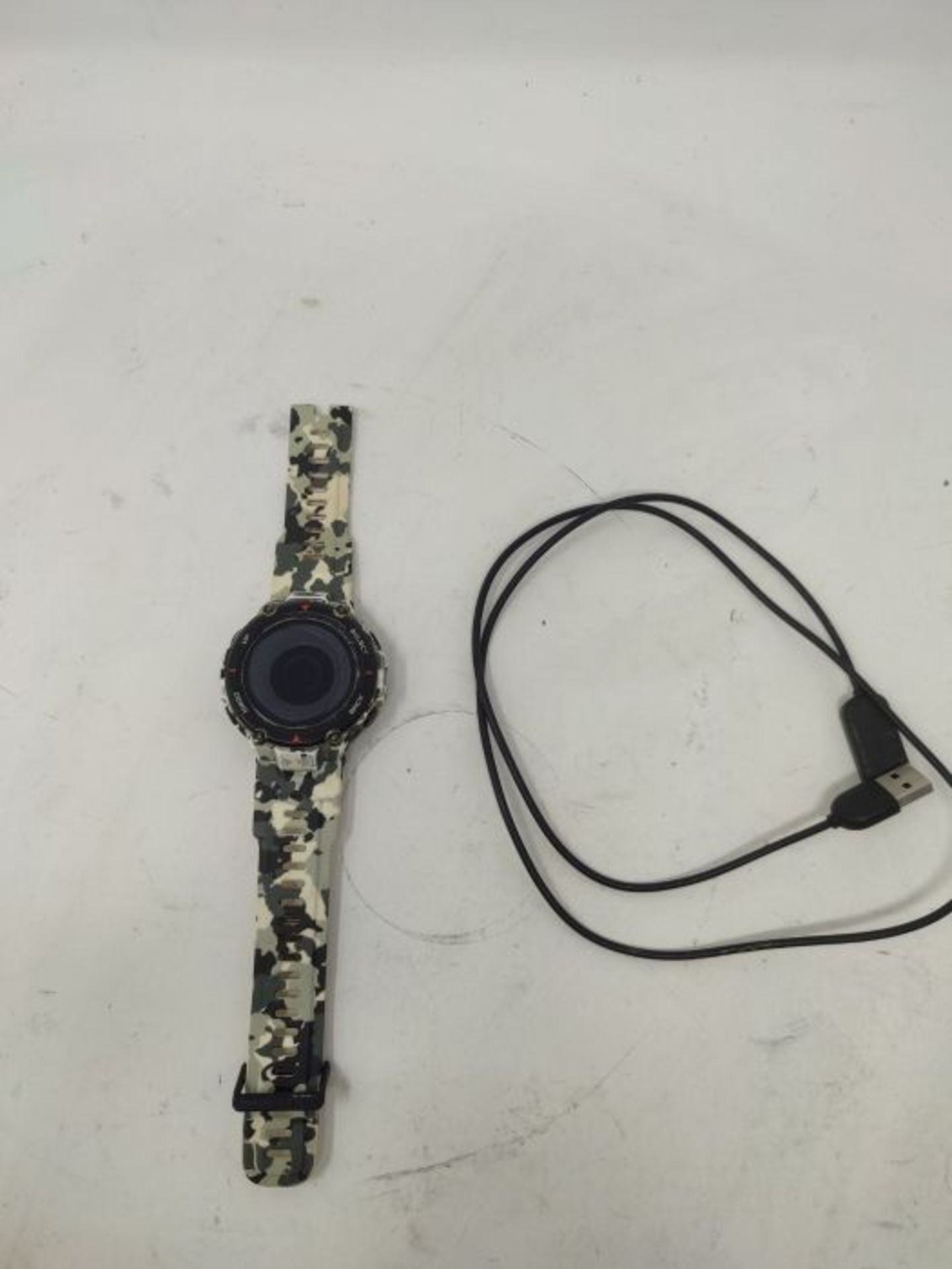 RRP £84.00 Amazfit T-Rex - Smartwatch Camouflage - Image 2 of 2