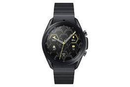 RRP £359.00 Samsung Galaxy Watch3, round Bluetooth smart watch for Android, rotating bezel, fitnes