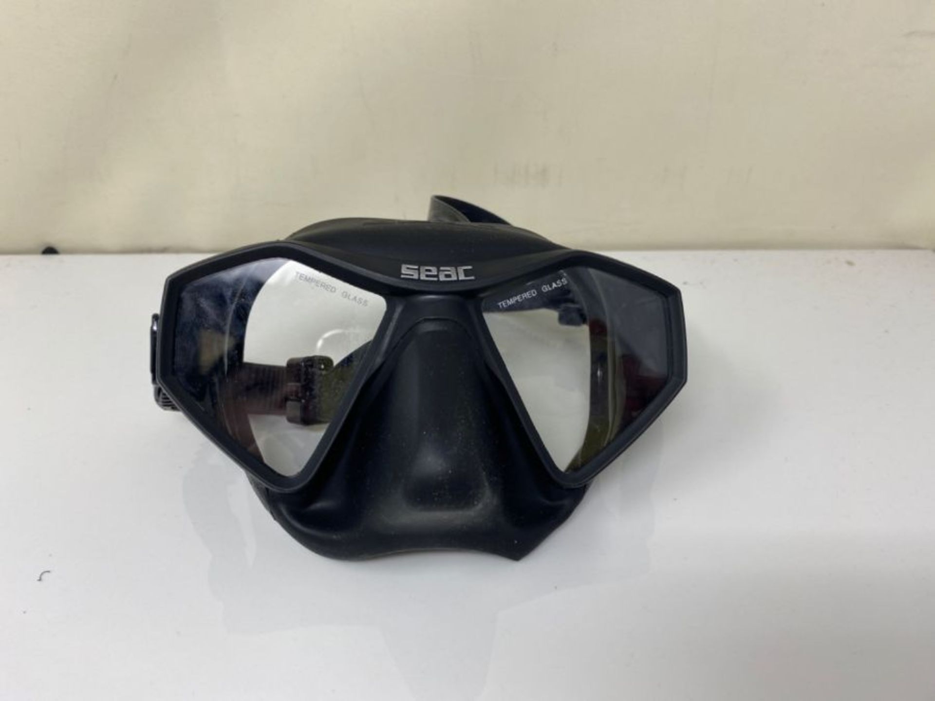 SEAC M70, Maschera da Freediving e Pesca in Apnea a Volume Ridotto Unisex Adulto, Nero - Image 3 of 3