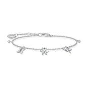 RRP £139.00 Thomas Sabo Ladies Sterling Silver 925 Other Form Cubic Zirconia Bracelet - A2027-051-