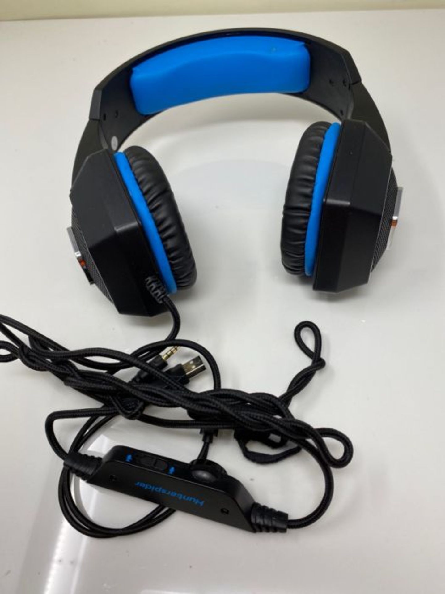Gaming Headset für PS4 Xbox One PC,Stereo Sound Gaming Kopfhörer mit Mikrofon für L - Image 2 of 2