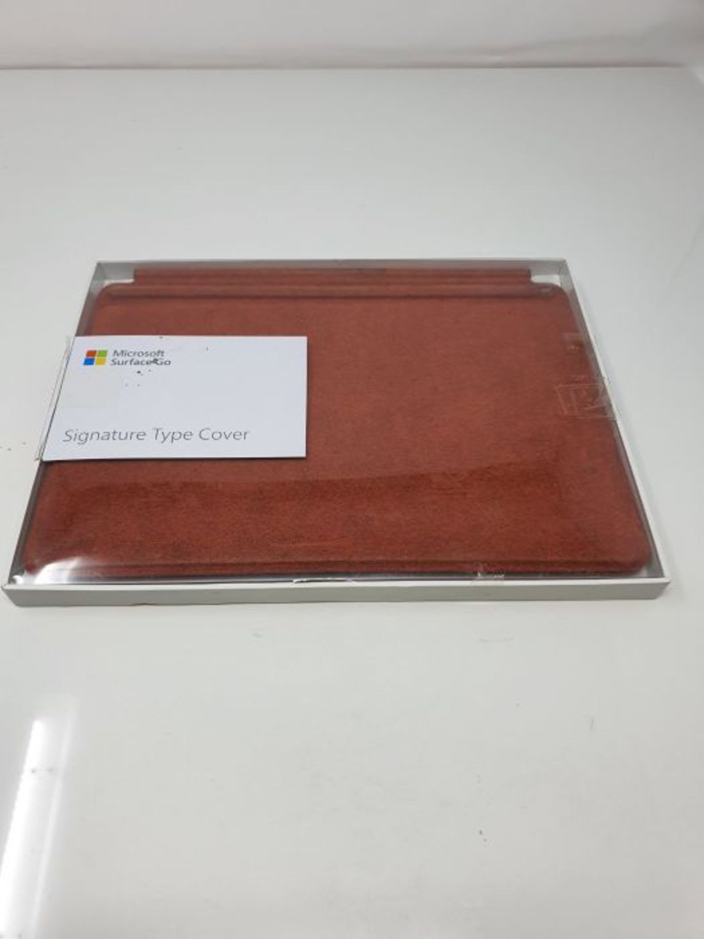 RRP £89.00 Microsoft Surface Go Signature Type Cover QWERTZ - Red - Image 2 of 3