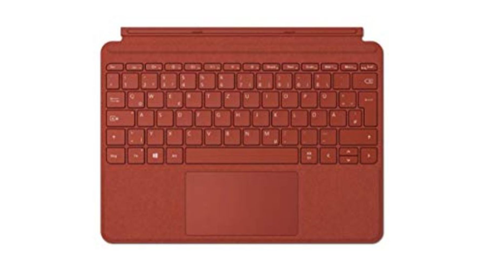 RRP £89.00 Microsoft Surface Go Signature Type Cover QWERTZ - Red