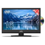 RRP £179.00 Cello ZSF0261 16" inch Full HD LED TV/DVD Freeview HD Made In The UK