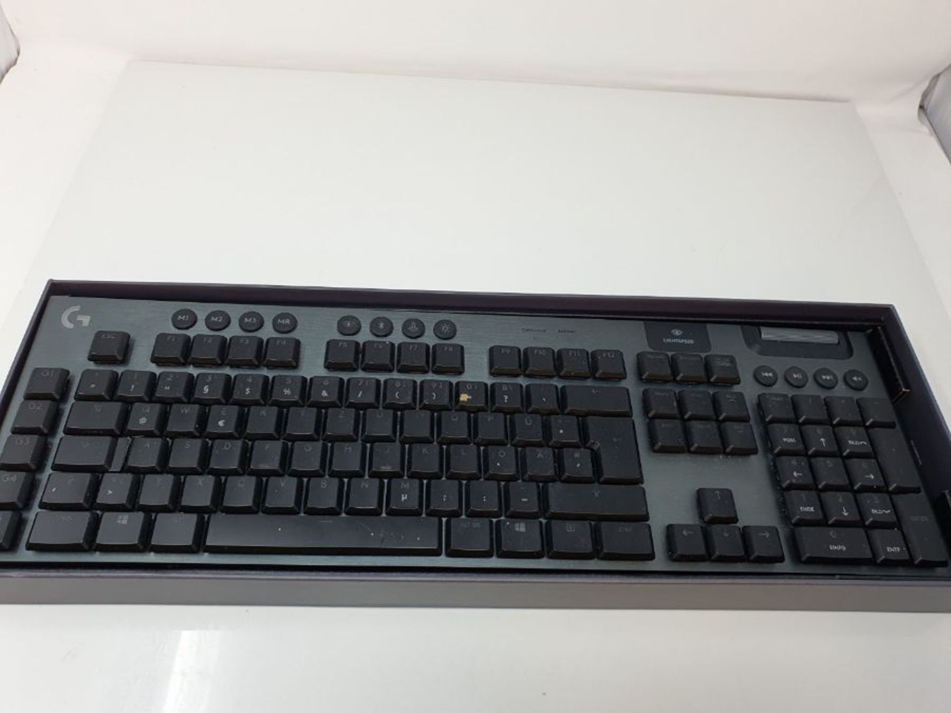 RRP £204.00 Logitech G915 LIGHTSPEED Wireless Mechanical Gaming Keyboard, Clicky GL Key Switch wit - Image 3 of 3