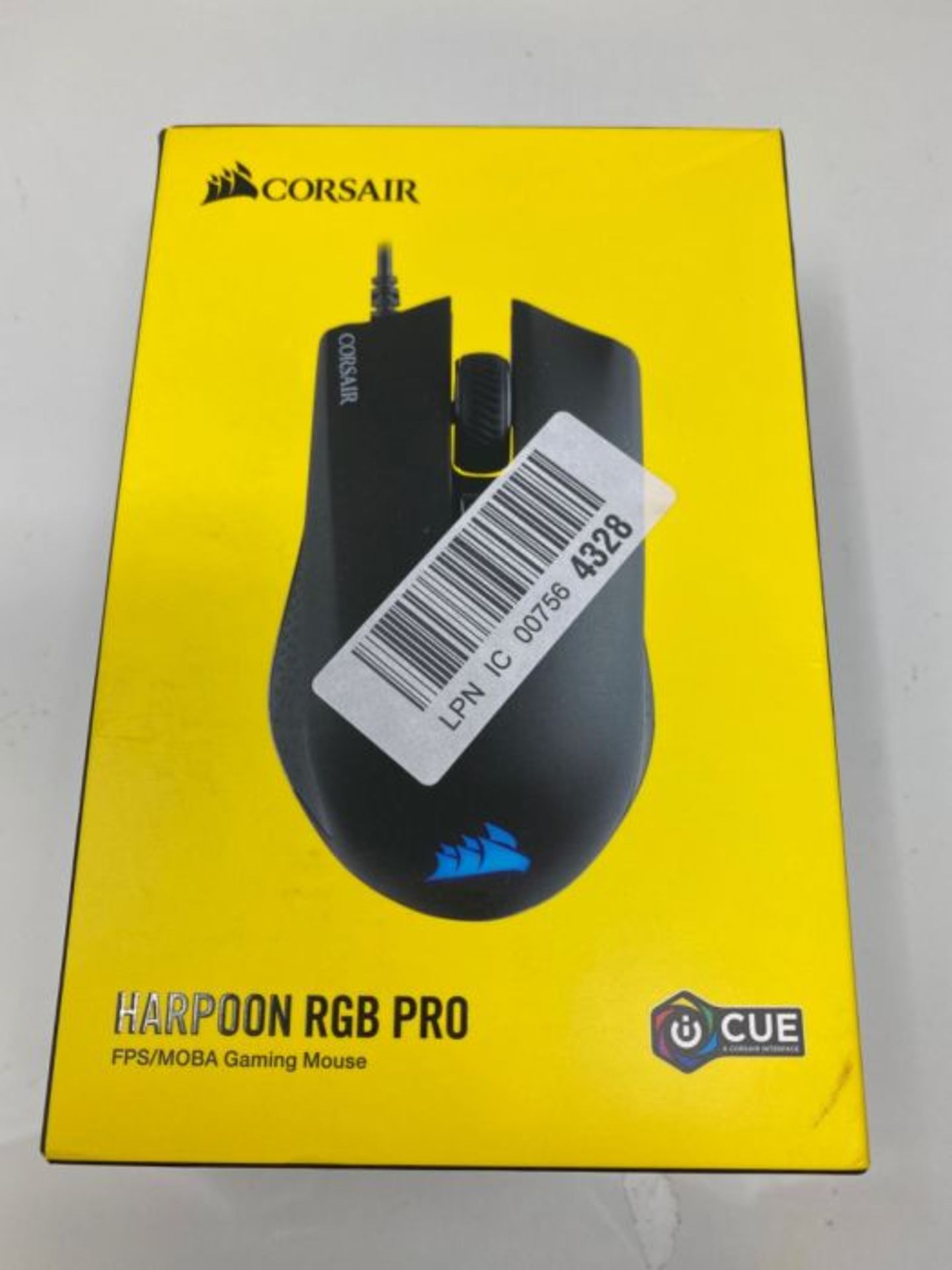 Corsair Harpoon PRO RGB, FPS/MOBA Optical Gaming Mouse (12000 DPI Optical Sensor, Ligh - Image 2 of 3