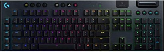 RRP £204.00 Logitech G915 LIGHTSPEED Wireless Mechanical Gaming Keyboard, Clicky GL Key Switch wit