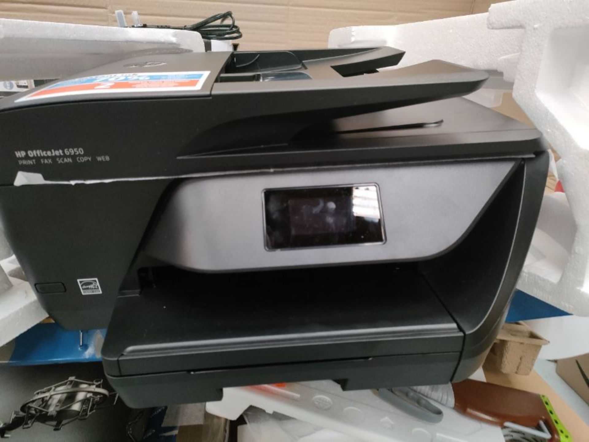 RRP £148.00 HP OfficeJet 6950 All-in-One Printer, Instant Ink Compatible with 2 Months Trial - Image 3 of 3