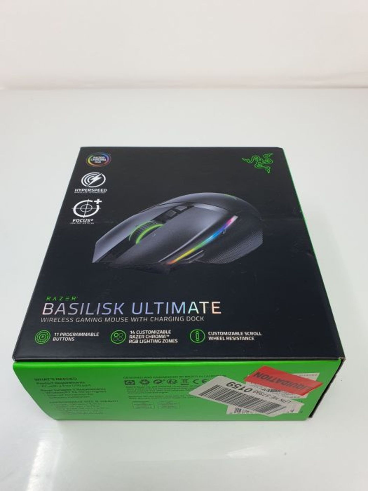 RRP £122.00 Razer Basilisk Ultimate with Charging Station - Wireless Gaming Mouse (11 Programmable - Image 2 of 3