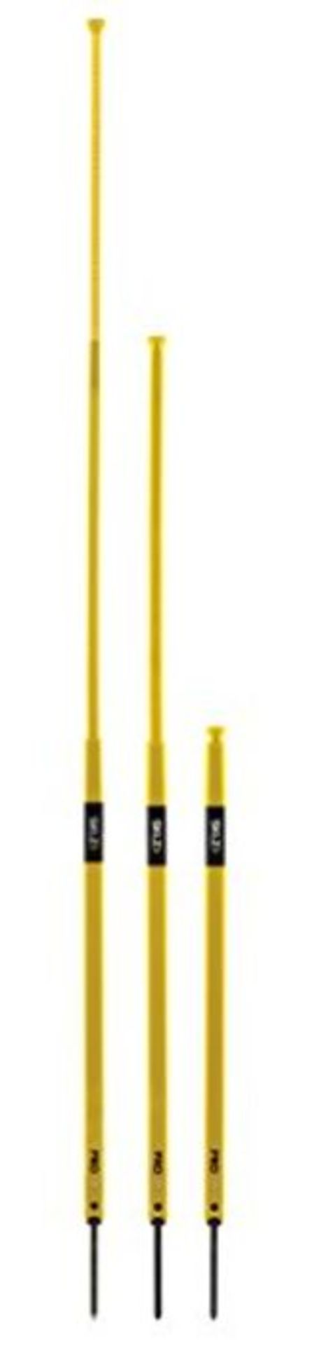 RRP £50.00 Sklz Pro Agility Training Poles - Yellow