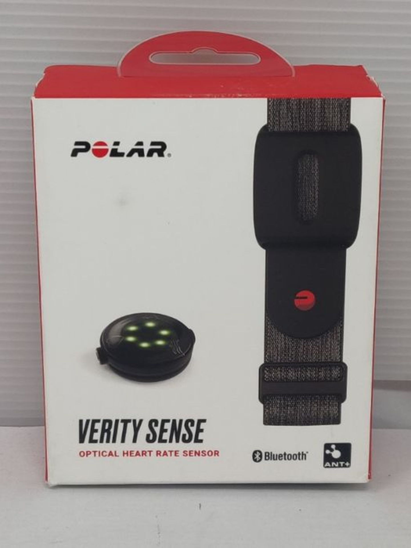 RRP £74.00 [CRACKED] Polar Verity Sense - Optical Heart Rate Monitor Armband for Sport - ANT+ and - Image 2 of 3
