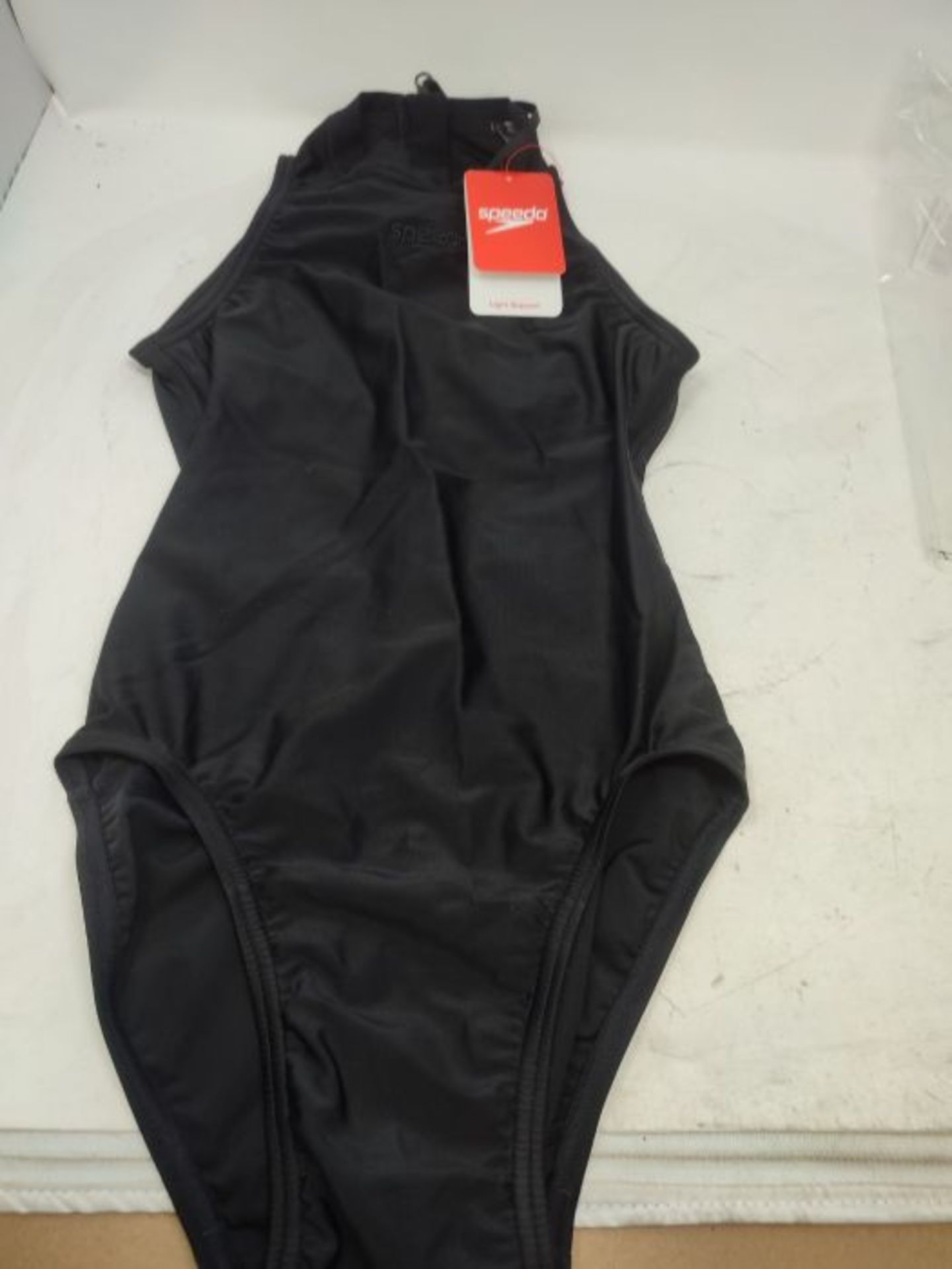 RRP £58.00 Speedo Women Hydrasuit Flex Swimwear - Black, Size 30 - Image 2 of 2