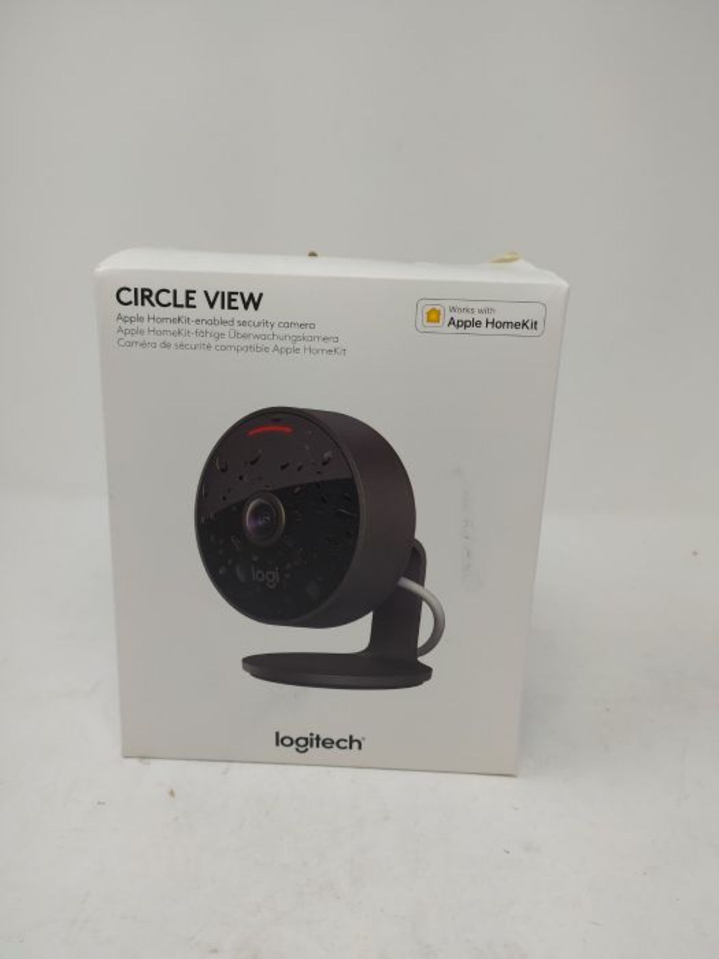 RRP £116.00 Logitech 961-000490 Circle View Weatherproof Wired Home Security Camera TrueView Video - Image 2 of 3