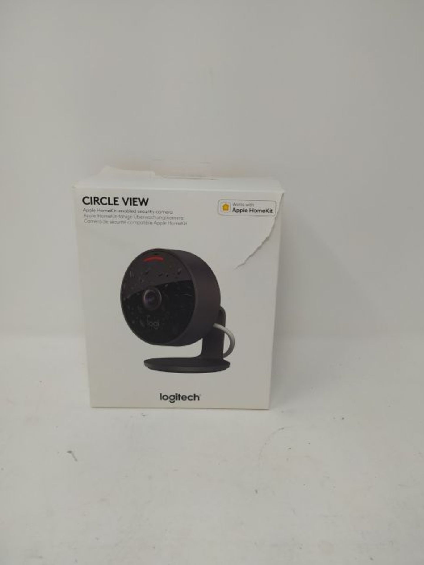 RRP £116.00 Logitech 961-000490 Circle View Weatherproof Wired Home Security Camera TrueView Video - Image 2 of 3