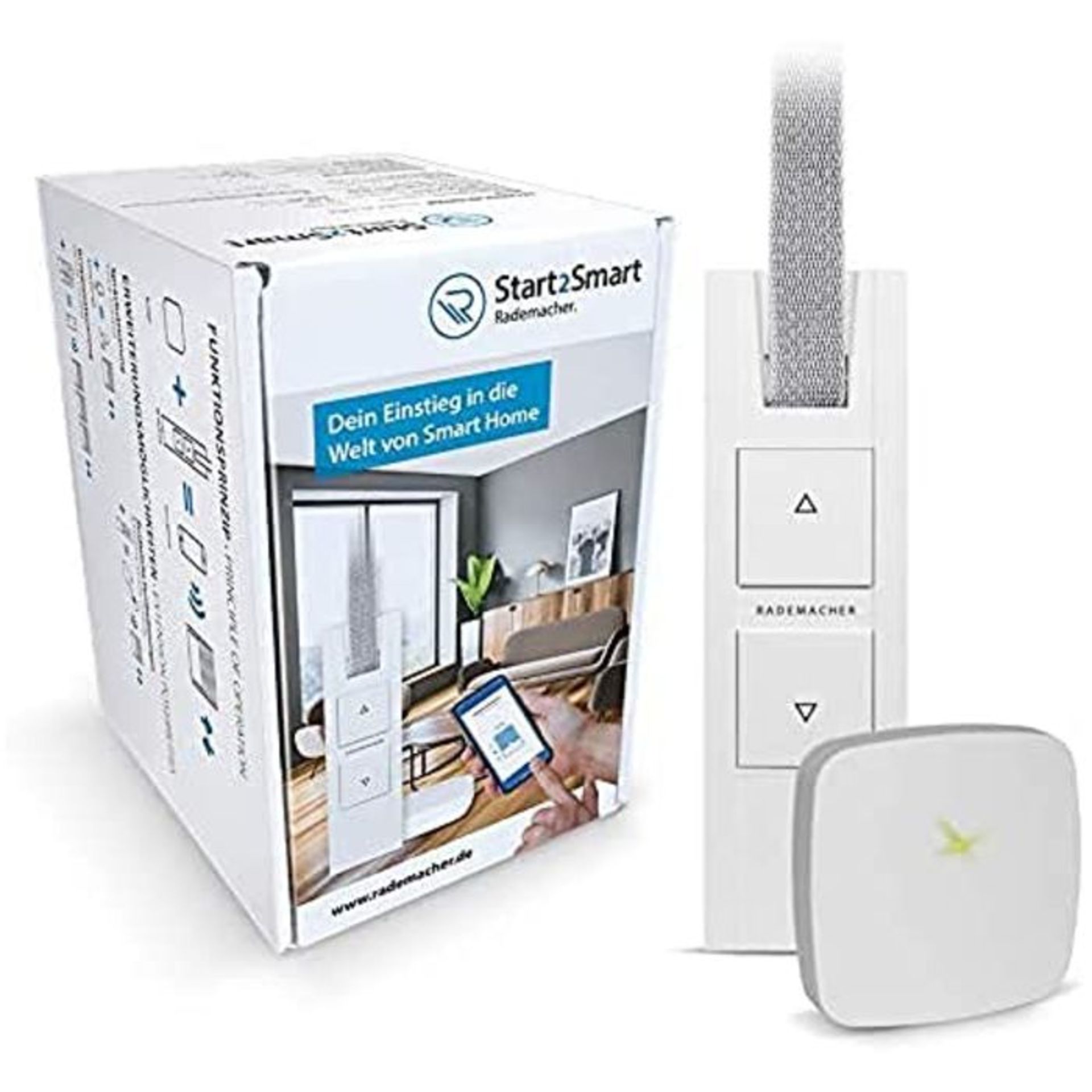 RRP £139.00 Rademacher Start2Smart-Kit"Belt Winder - Smart Home Starter Set Including Bridge & Rol