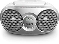 Philips Audio CD Player AZ215S/05 CD Player Radio (Dynamic Bass Boost, FM Digital Tune