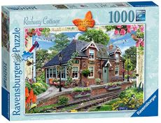 Ravensburger Country Collection No.13 Railway Cottage 1000 Piece Jigsaw Puzzle for Adu