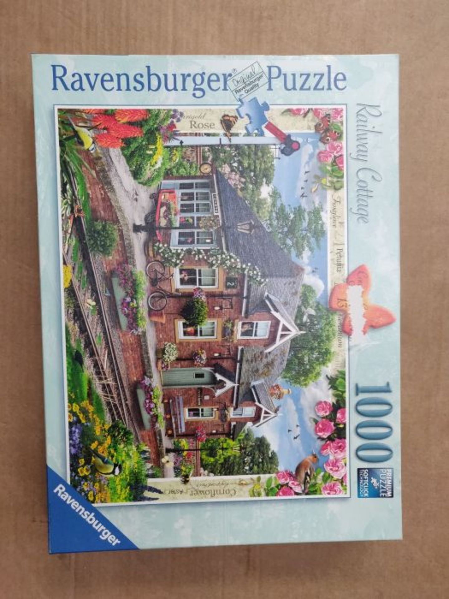Ravensburger Country Collection No.13 Railway Cottage 1000 Piece Jigsaw Puzzle for Adu - Image 2 of 3