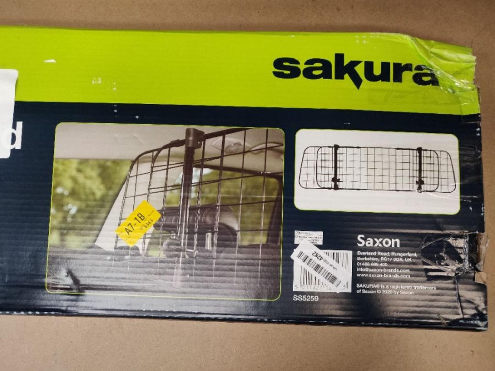 [INCOMPLETE] Sakura Headrest Dog Guard For Cars SS5259 - Easy Fit For Most Vehicles Ha - Image 2 of 3