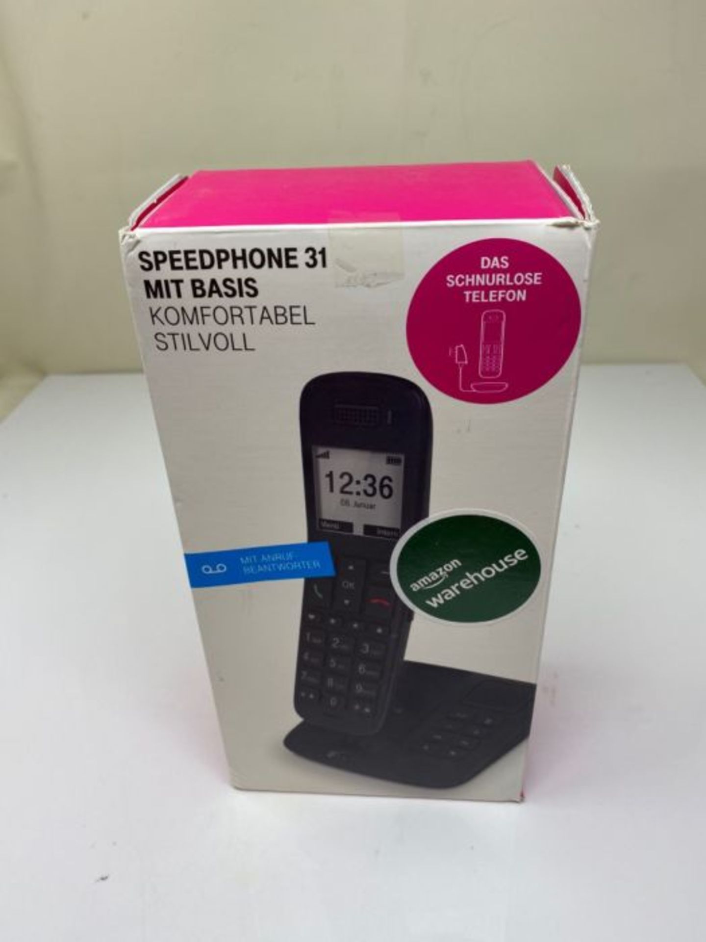 Telekom Speedphone 31 Analog/DECT telephone Nero Identificatore di chiamata - Image 2 of 3