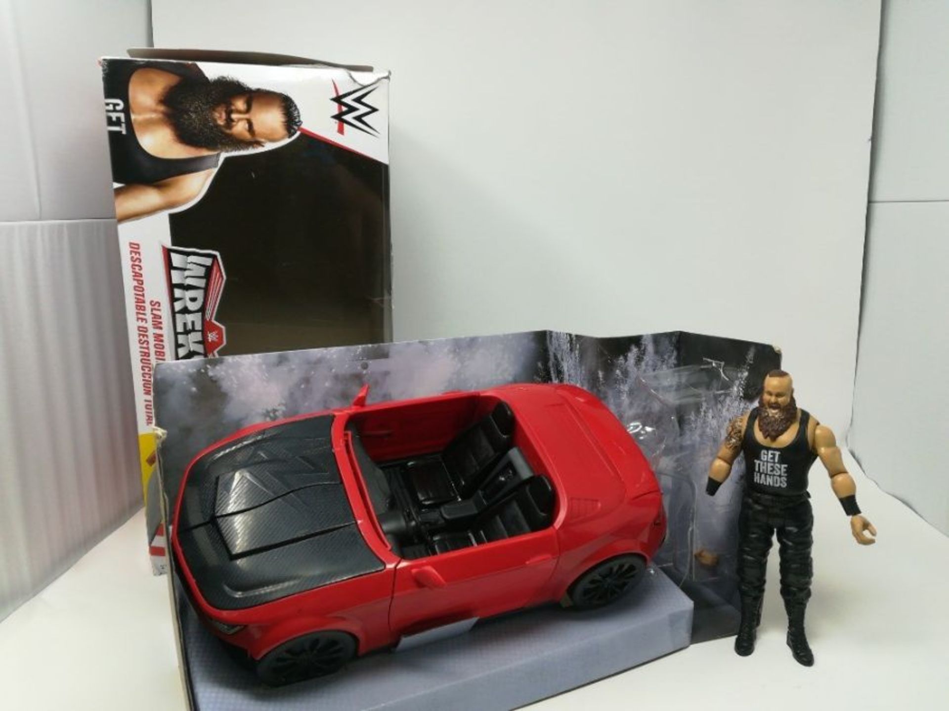 WWE Wrekkin Slam Mobile with Ten Breakaway Pieces and 6 Inch Figure - Image 2 of 2