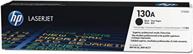 RRP £50.00 HP CF350A 130A Original LaserJet Toner Cartridge, Black, Single Pack