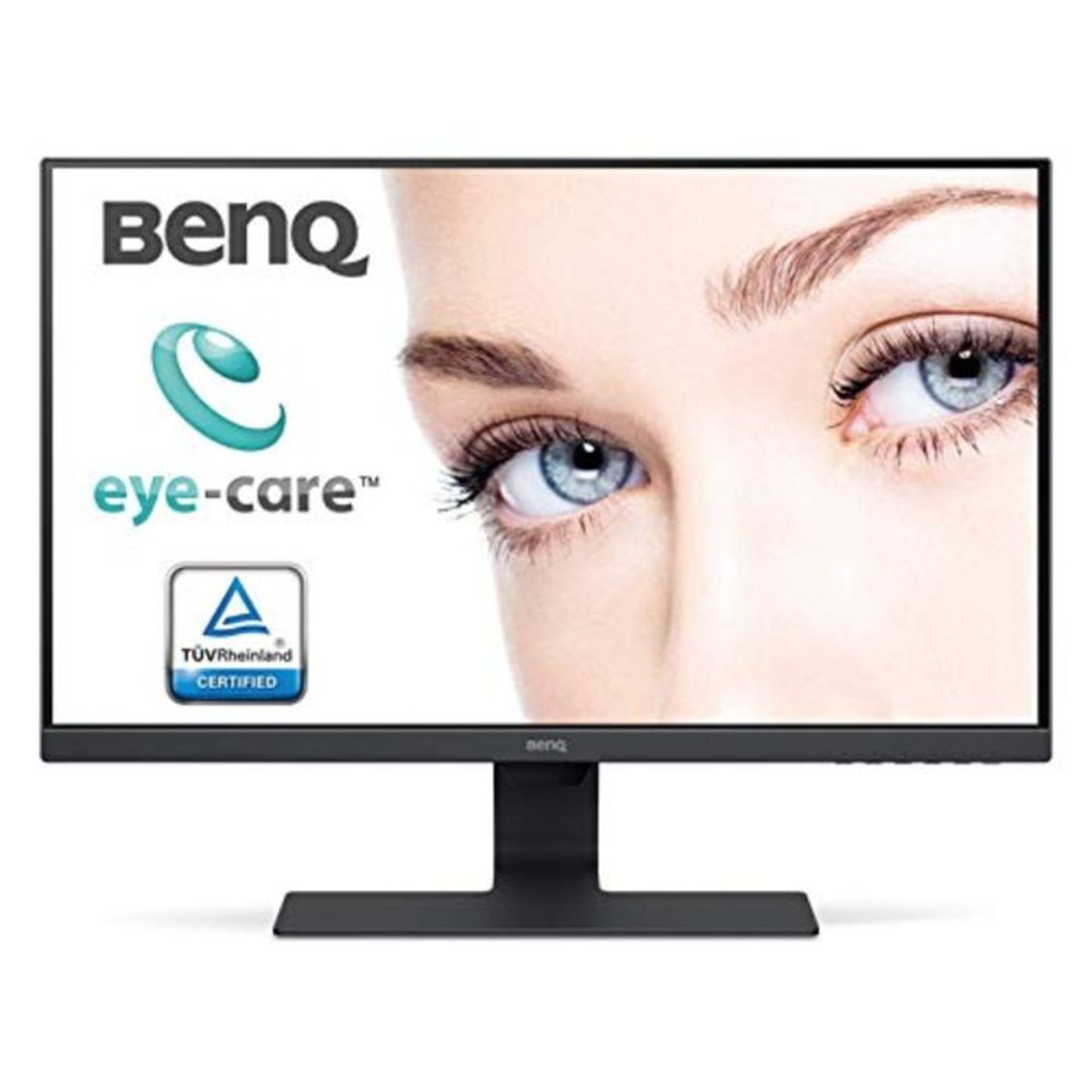 RRP £160.00 [BROKEN SCREEN] BenQ GW2780 27 Inch 1080p Eye Care LED IPS Monitor, Anti-Glare, HDMI,