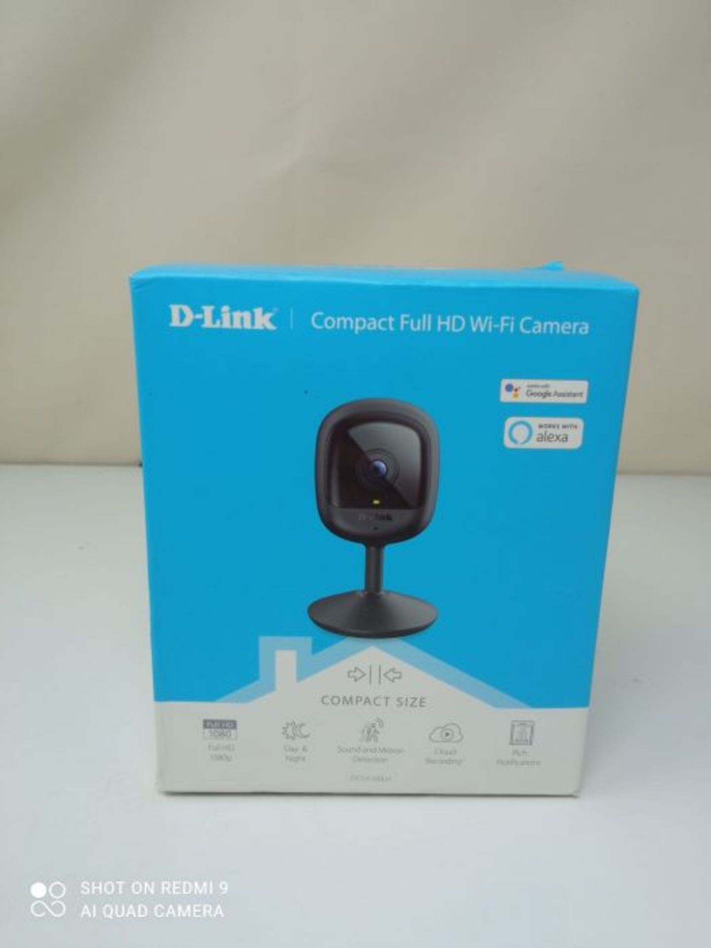 D-Link Compact FHD Wi-Fi Camera - Image 2 of 3