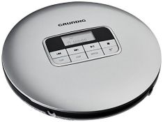 Grundig GCDP 8000 GDR1404 Tragbarer CD-Player Silber