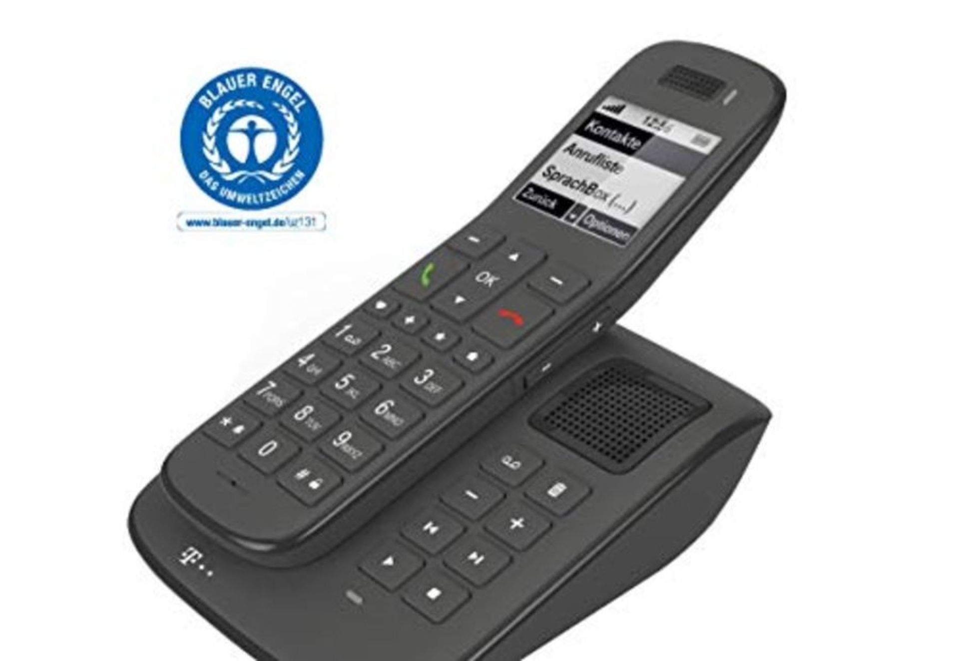 Telekom Speedphone 31 Analog/DECT telephone Nero Identificatore di chiamata