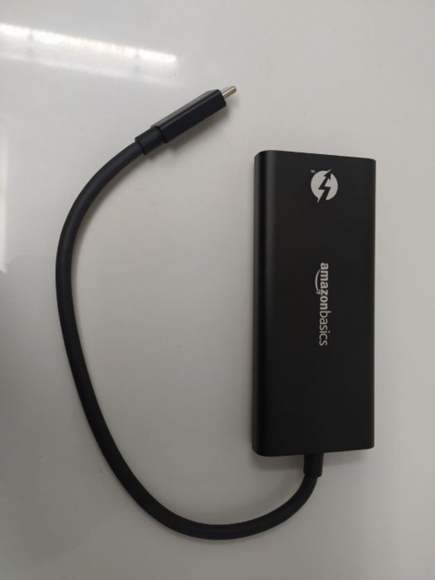 RRP £51.00 Amazon Basics Thunderbolt 3 to Dual HDMI Adapter (Thunderbolt Certified), 4K@60Hz - Image 2 of 3