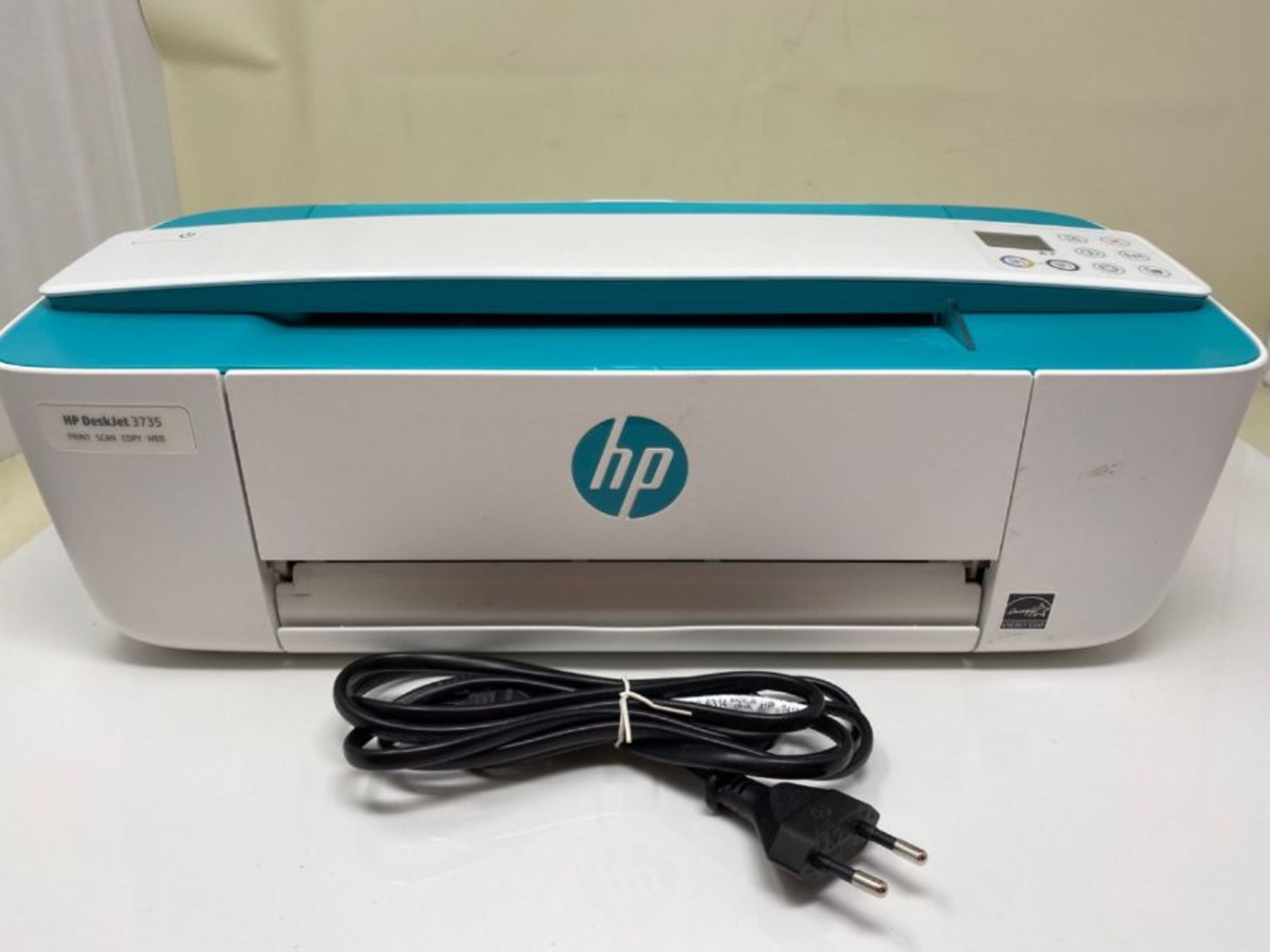 HP Deskjet 3735 AIO Multifunctional Printer - Image 2 of 2