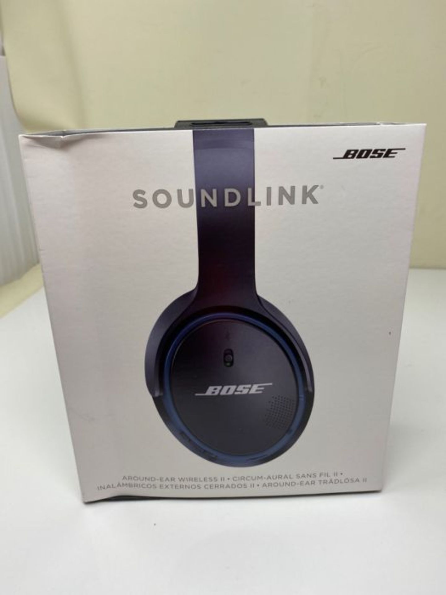 RRP £160.00 Bose SoundLink Around-Ear Wireless Headphones II - Black - Image 2 of 3