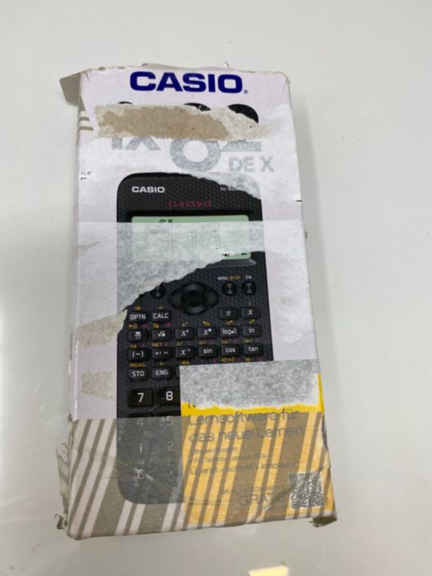 Casio SCHULRECHNER FX-82DE X CLASSWIZ, BATTERIEBETRIEB,Black - Image 2 of 3