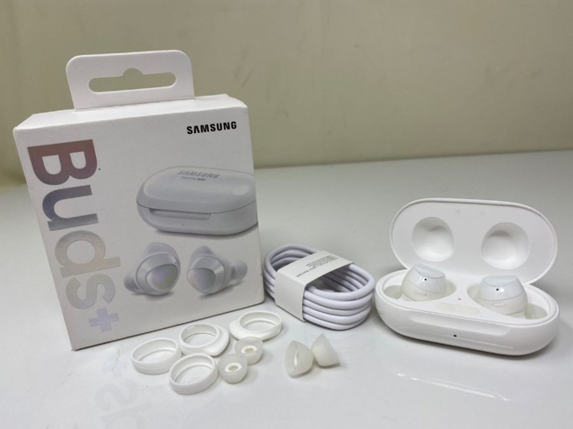 RRP £79.00 Samsung Galaxy Buds+ - White (UK Version) - Image 3 of 3