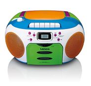 RRP £52.00 Lenco SCD-971 Children's Radio - Cassette Radio with CD - CD Radio - Cassette Player -