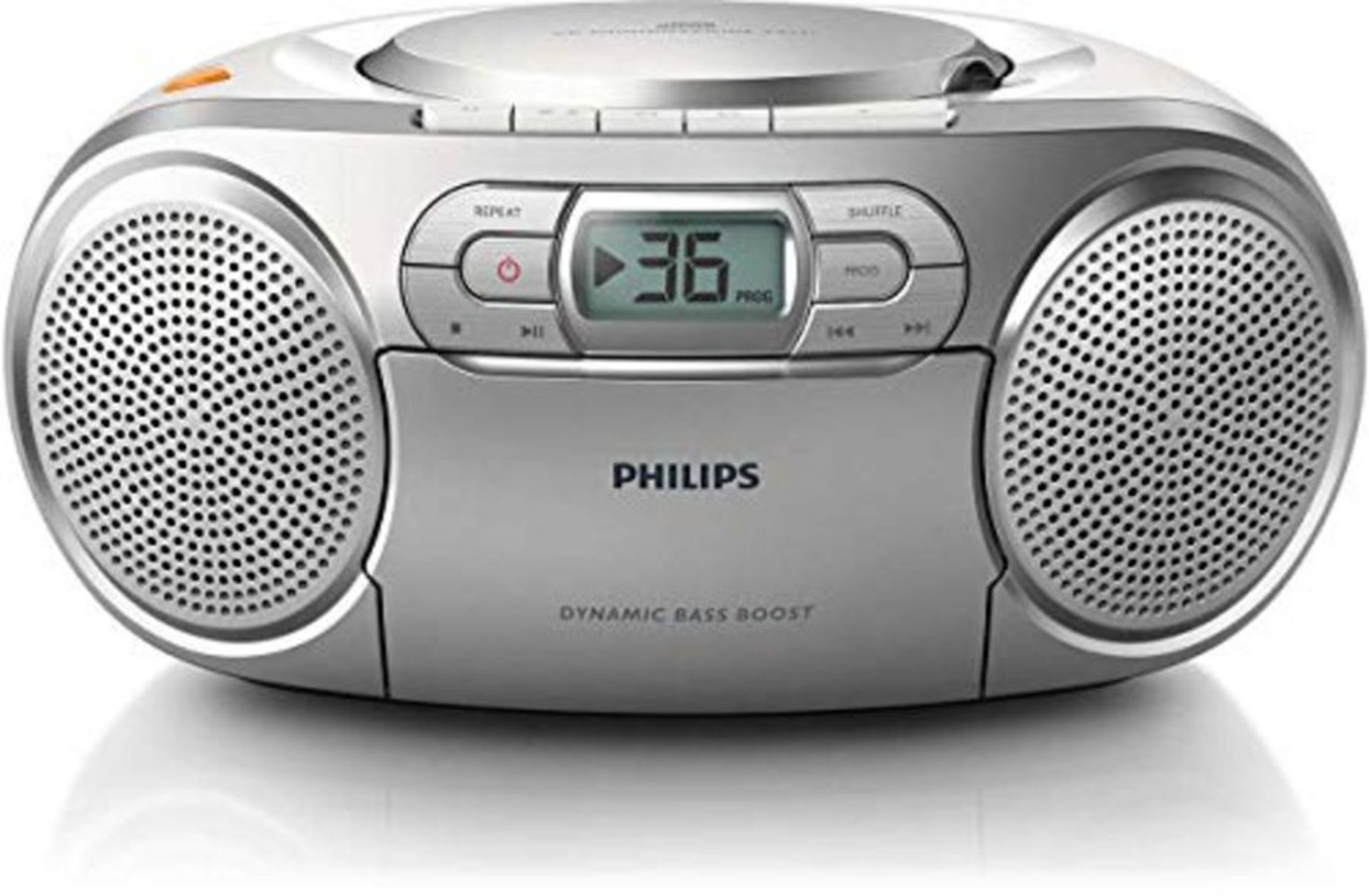 RRP £51.00 Philips AZ127/12 Portable Stereo (CD Player,)