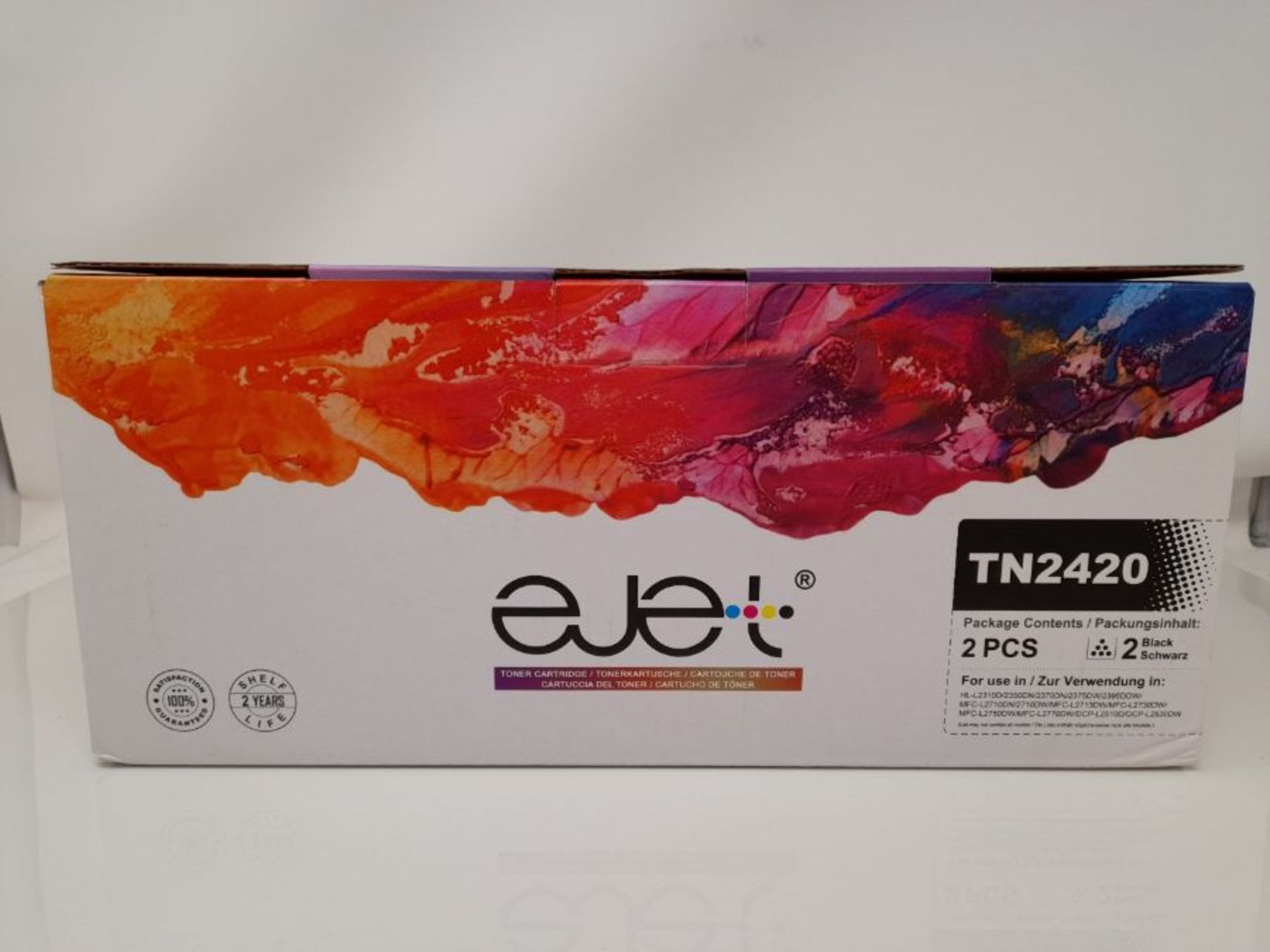 ejet Compatible Toner Cartridges for Brother TN2420 TN-2420 for Brother MFC-L2710DW HL - Image 3 of 3