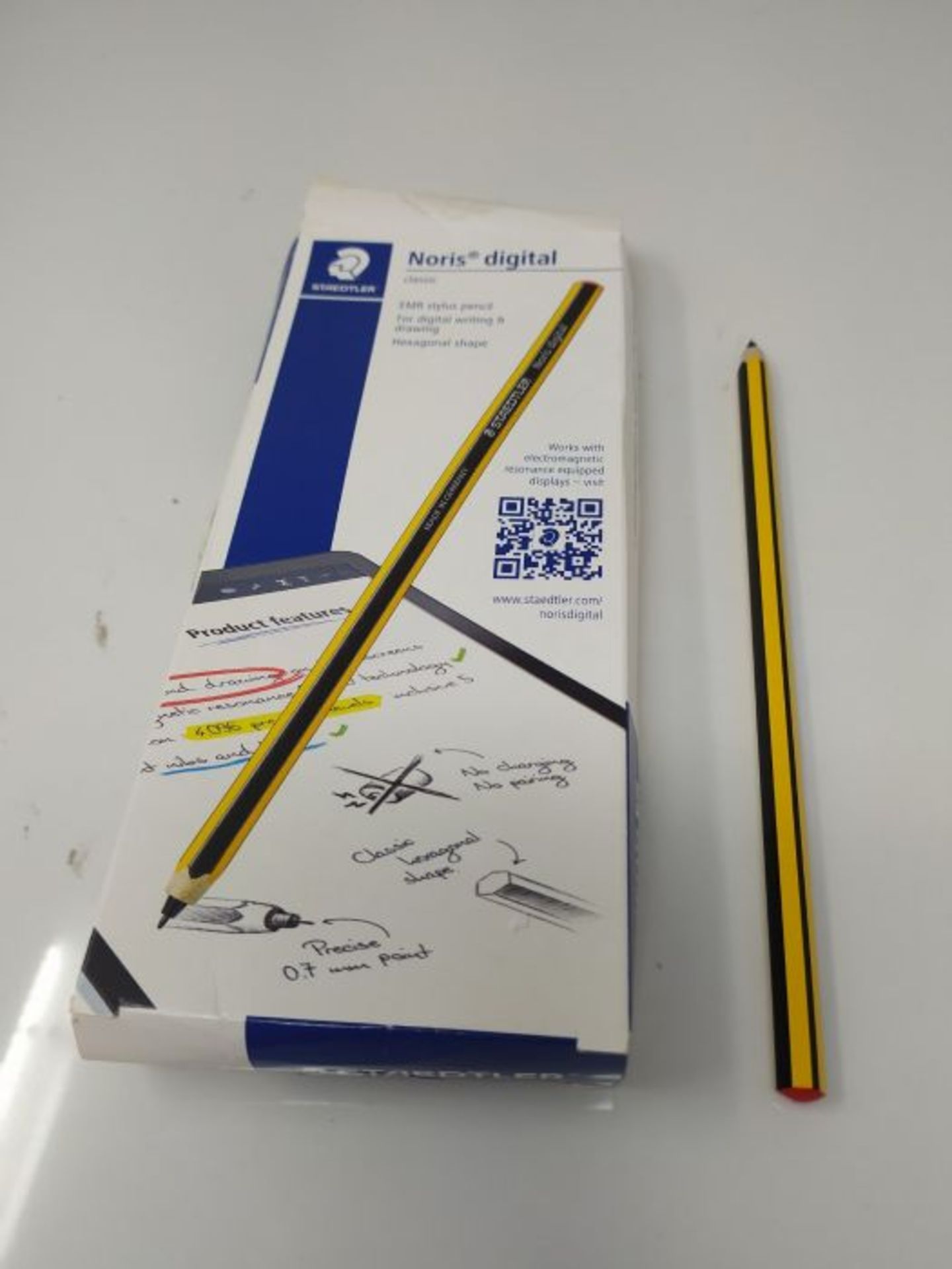 STAEDTLER Noris digital classic 180 22 EMR Stylus for Digital Writing and Drawing on E - Image 2 of 2