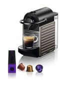RRP £139.00 Krups XN304T Coffee Machine Freestanding Espresso Machine Titanium 0.7 L 1 Cup