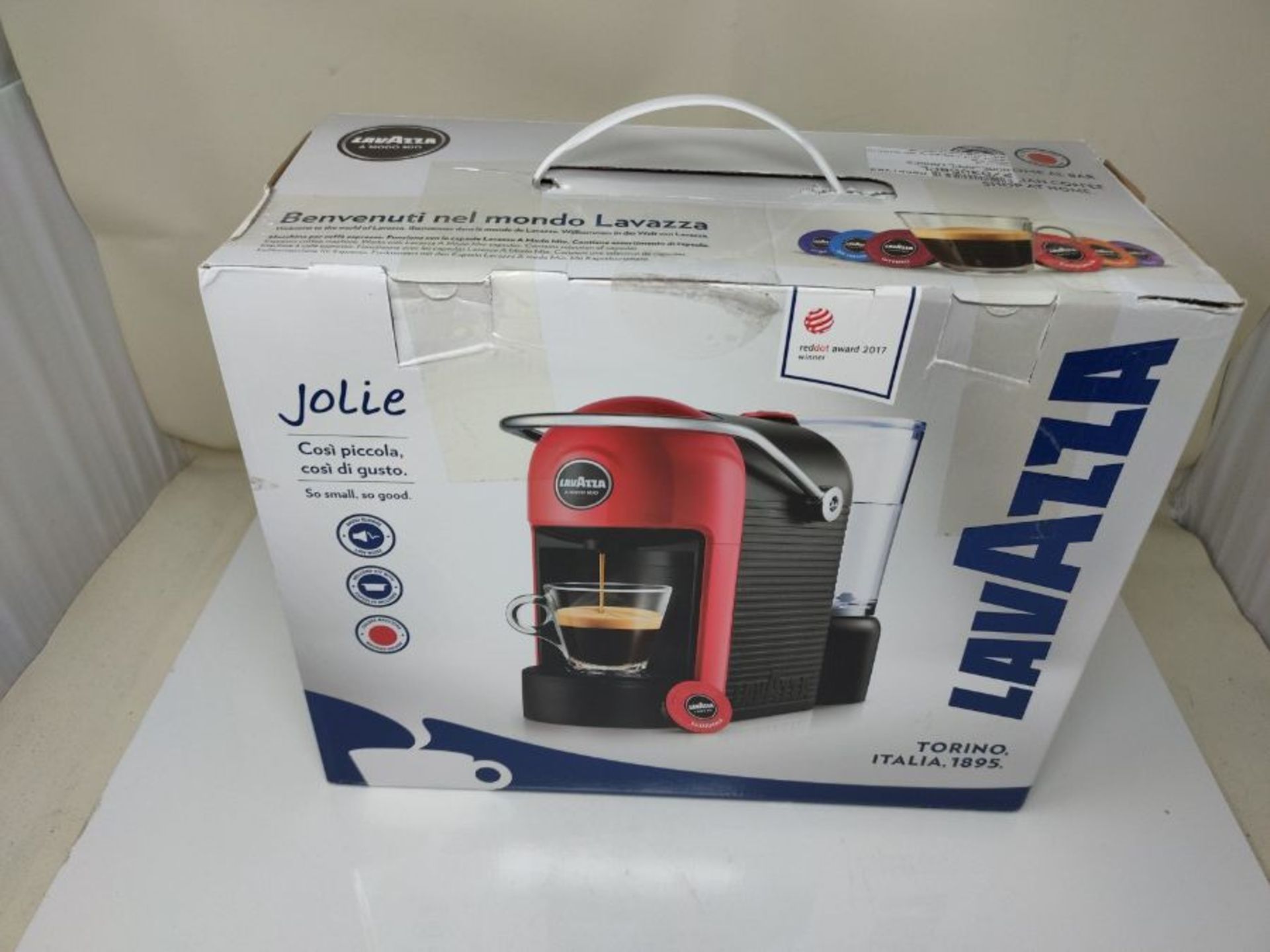 RRP £83.00 Lavazza Jolie Freestanding Coffee Machine Capsules 0.6 L Semi-Automatic - Coffee Maker - Image 2 of 3