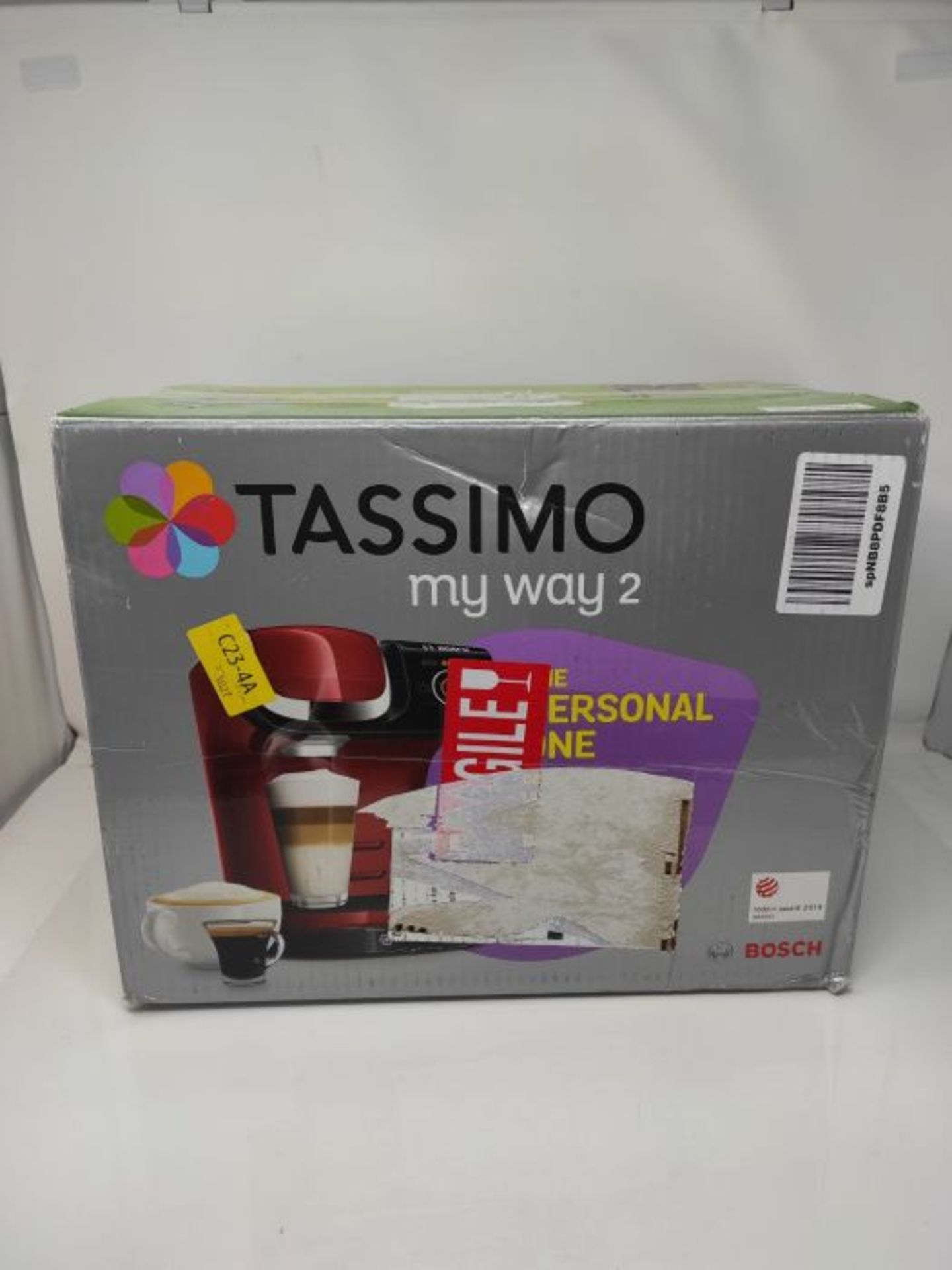 RRP £64.00 Bosch TAS3203 coffee maker - coffee makers (freestanding, Semi-auto, Pod coffee machin - Image 2 of 3