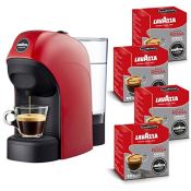 RRP £72.00 Lavazza A Modo Mio Tiny Coffee Machine, 1450 W, 0.75 Litre with 64 Lavazza Quality Red