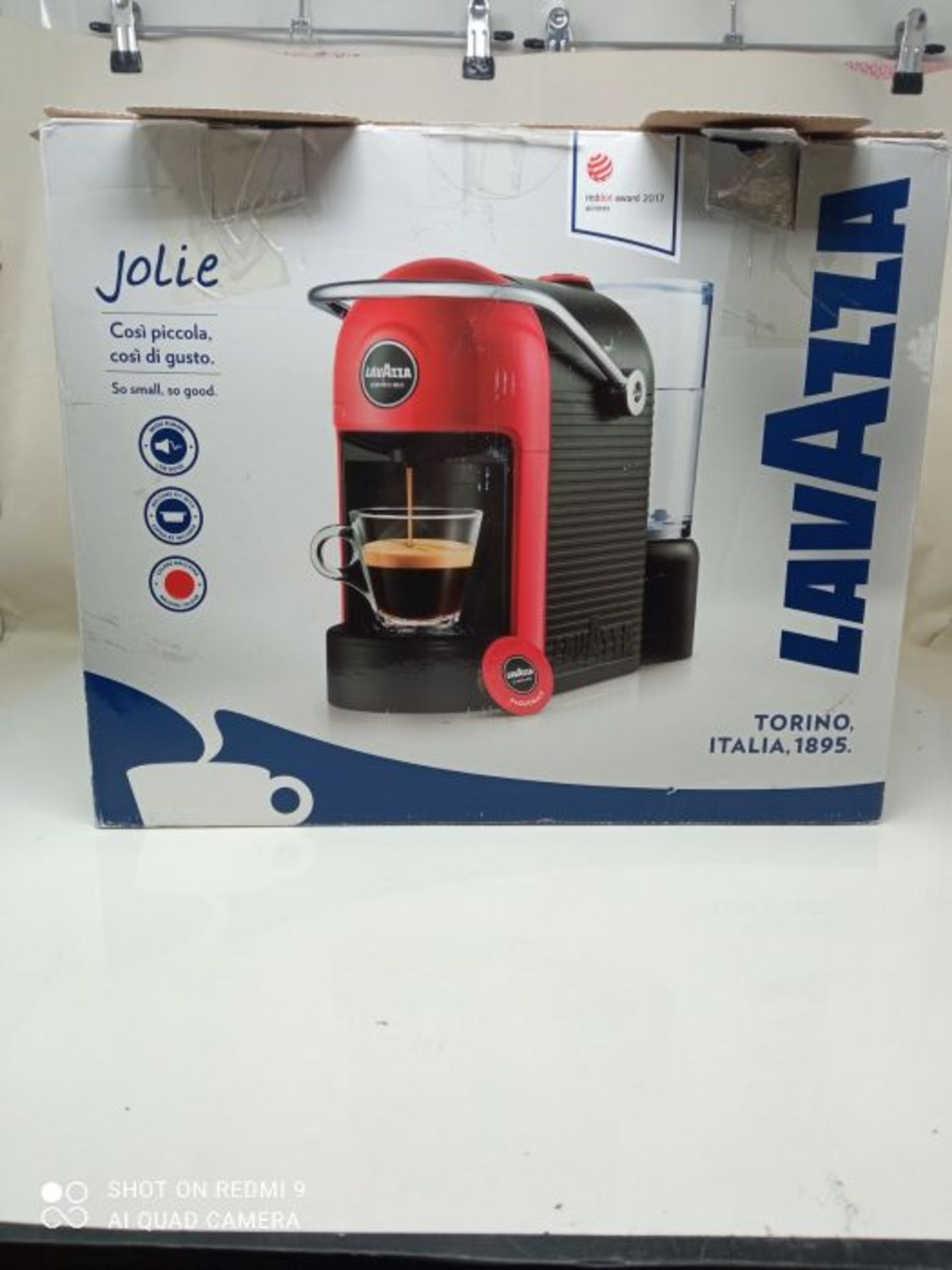 [CRACKED] Lavazza Jolie Freestanding semi-automática Coffee Machine in Capsules 0.6L - Image 2 of 3